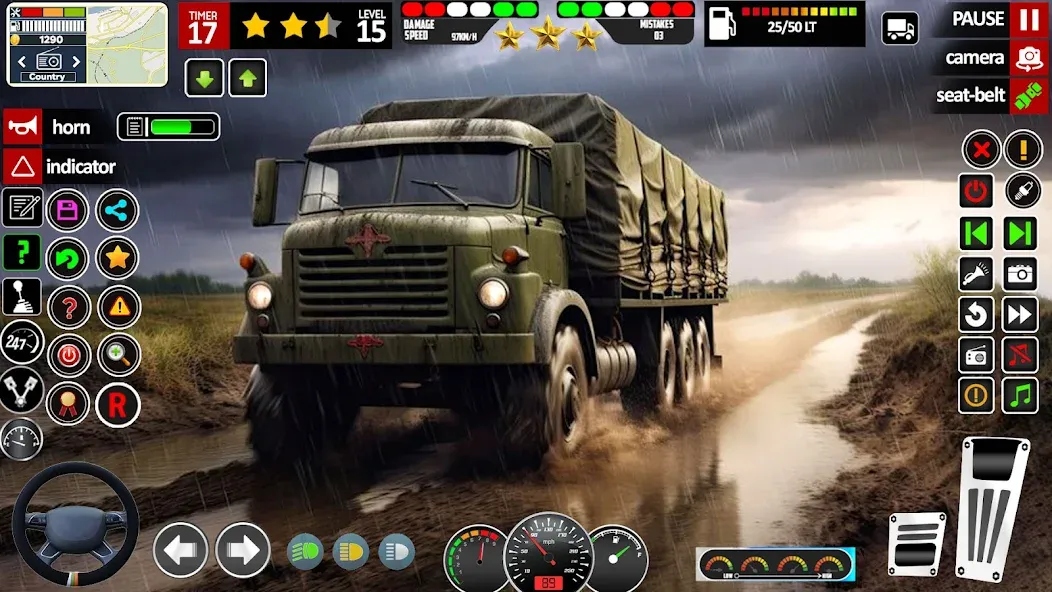 Взломанная Army Truck Transport Game 2023  [МОД Unlimited Money] — полная версия apk на Андроид screen 5