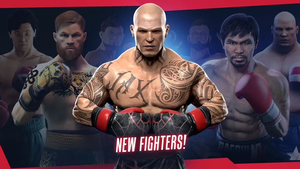 Скачать взлом Real Boxing 2 (Риал Боксинг 2)  [МОД Много денег] — последняя версия apk на Андроид screen 1