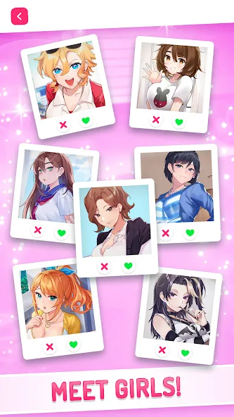 Скачать взлом Eroblast: Waifu Dating Sim (Эробласт)  [МОД Много денег] — полная версия apk на Андроид screen 5