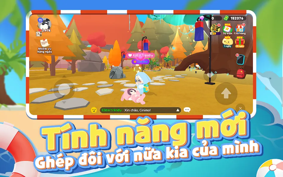 Скачать взлом Play Together VNG (Плей Тугезер ВНГ)  [МОД Меню] — полная версия apk на Андроид screen 4