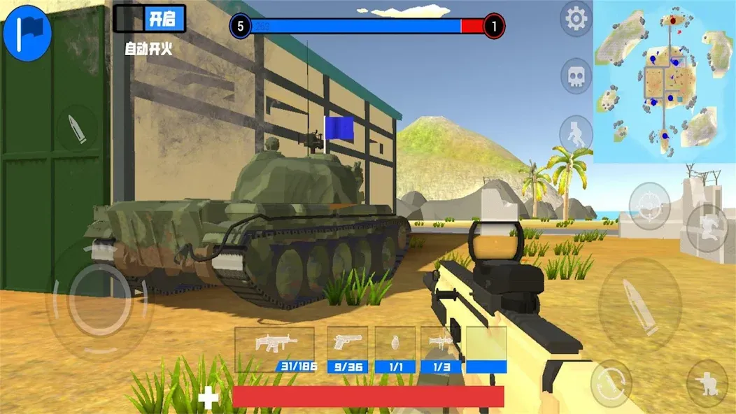 Скачать взлом battle field simulator (бэтлфилд симулятор)  [МОД Все открыто] — полная версия apk на Андроид screen 1