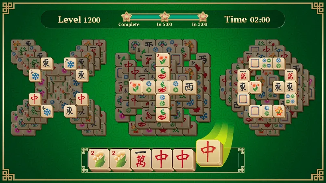 Взломанная Mahjong Solitaire: 3 Tiles (Маджонг Классик)  [МОД Menu] — последняя версия apk на Андроид screen 1