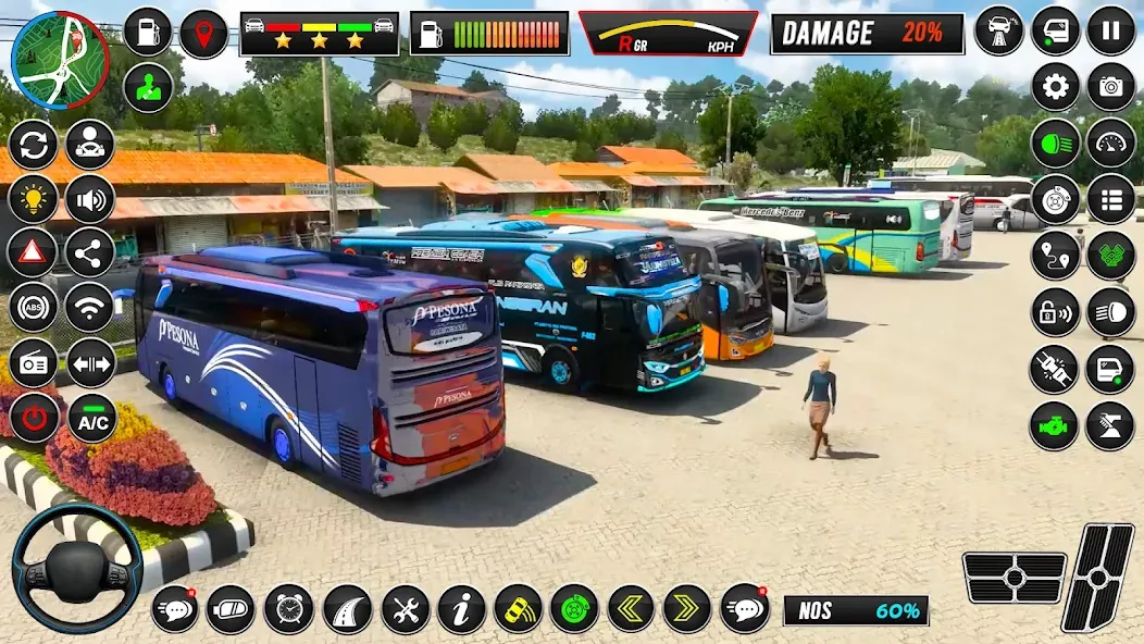 Скачать взлом Euro Bus Simulator — Bus Games  [МОД Все открыто] — стабильная версия apk на Андроид screen 3