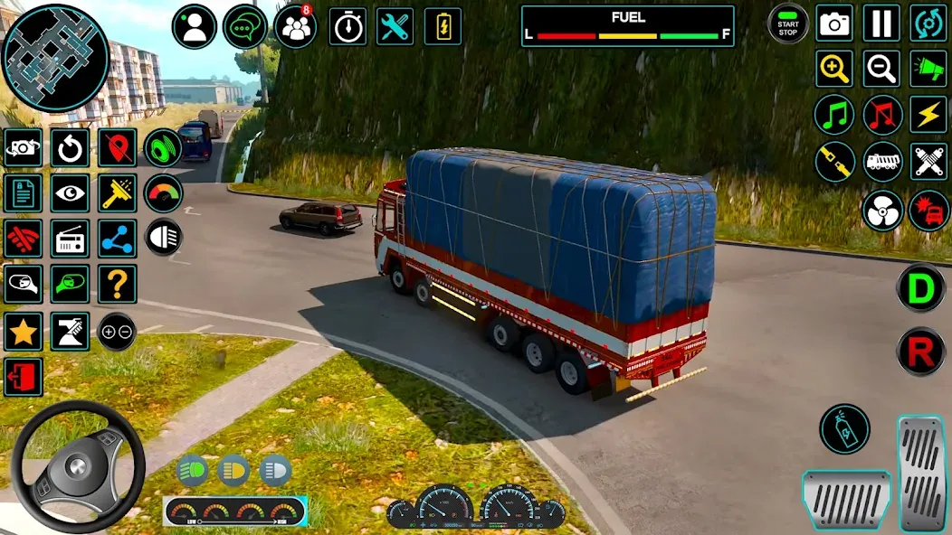 Скачать взлом Indian Truck Offroad Cargo Sim (Индийский грузовик   )  [МОД Unlocked] — стабильная версия apk на Андроид screen 2