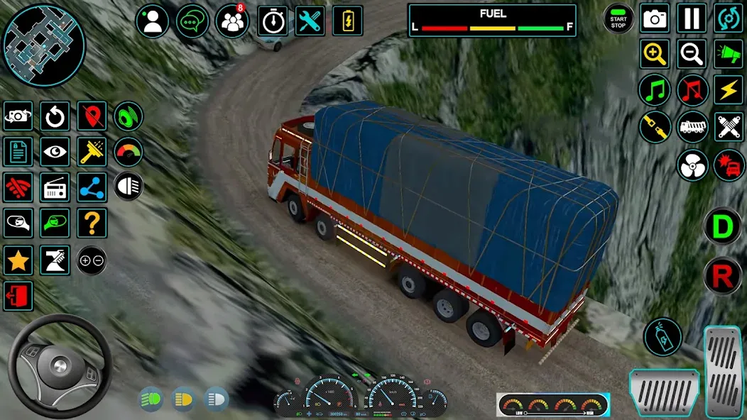 Скачать взлом Indian Truck Offroad Cargo Sim (Индийский грузовик   )  [МОД Unlocked] — стабильная версия apk на Андроид screen 4