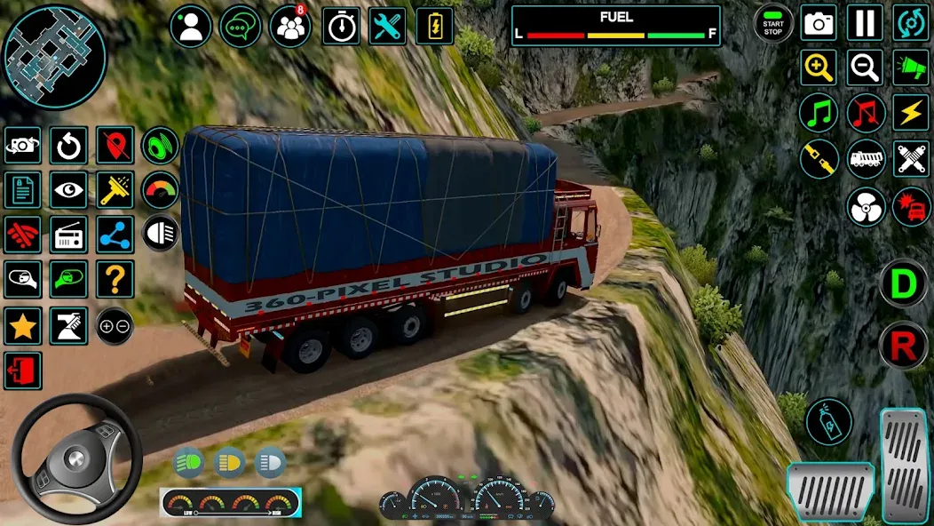 Скачать взлом Indian Truck Offroad Cargo Sim (Индийский грузовик   )  [МОД Unlocked] — стабильная версия apk на Андроид screen 5