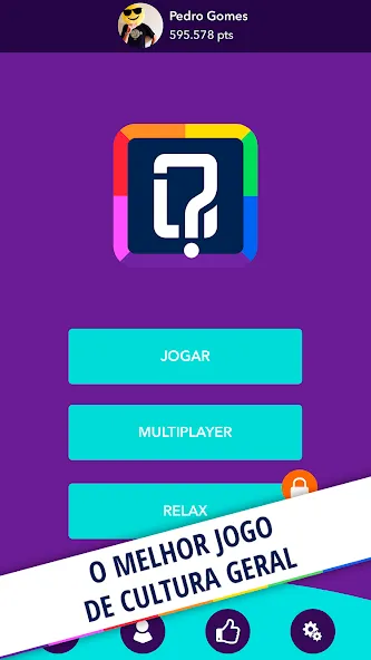 Скачать взлом Quizit — Trivia Português (Квизит)  [МОД Меню] — полная версия apk на Андроид screen 1