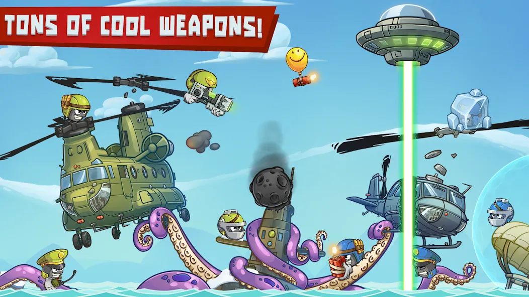 Скачать взломанную Warlings 2: Total Armageddon (Варлингс 2)  [МОД Unlimited Money] — стабильная версия apk на Андроид screen 3