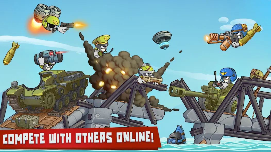 Скачать взломанную Warlings 2: Total Armageddon (Варлингс 2)  [МОД Unlimited Money] — стабильная версия apk на Андроид screen 5