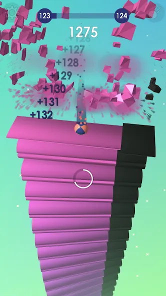 Взлом Ball: Blast colorful bricks 3d  [МОД Unlocked] — последняя версия apk на Андроид screen 4