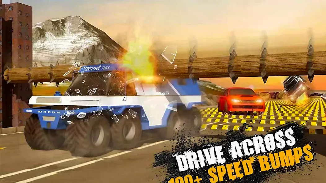 Взломанная Car Crash Speed Bump Car Games  [МОД Бесконечные деньги] — полная версия apk на Андроид screen 5