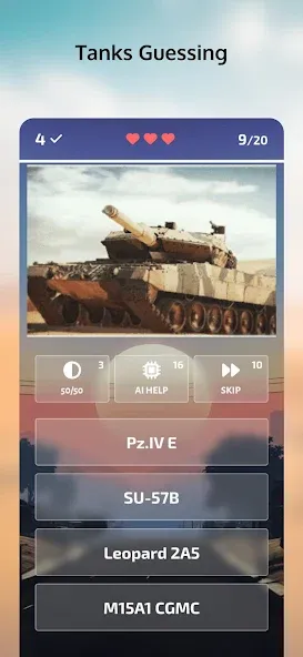 Скачать взломанную Guess the War Vehicle? WT Quiz (Вар Тандер Квиз)  [МОД Menu] — стабильная версия apk на Андроид screen 1