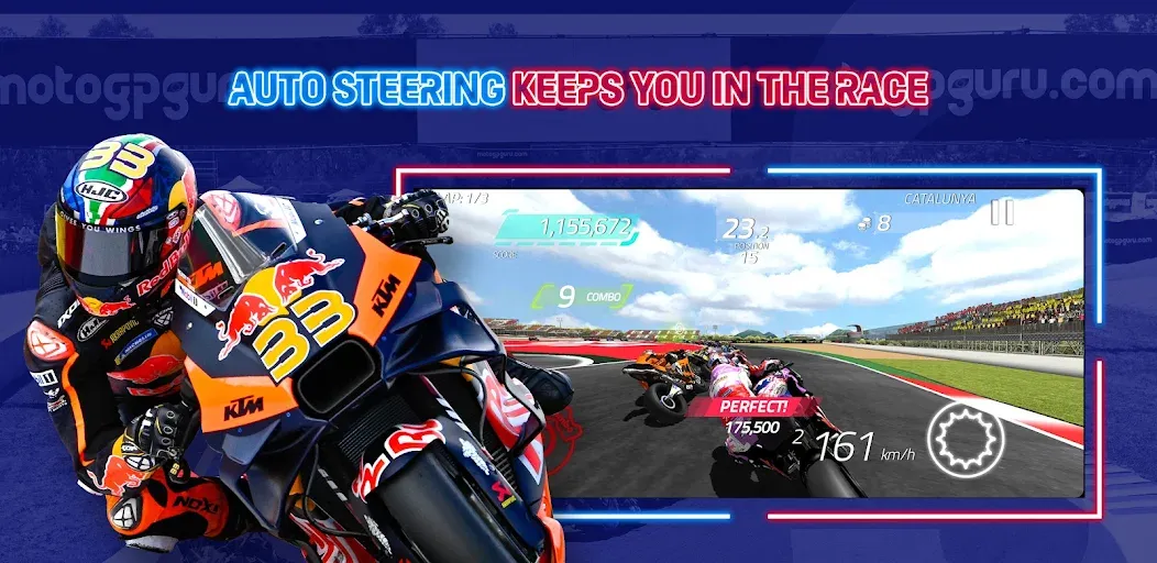 Скачать взломанную MotoGP Racing '23  [МОД Unlimited Money] — последняя версия apk на Андроид screen 3