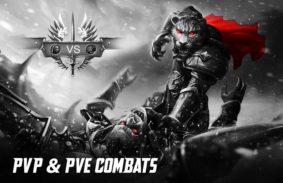 Скачать взломанную Blitz: Rise of Heroes (Блиц)  [МОД Все открыто] — последняя версия apk на Андроид screen 1