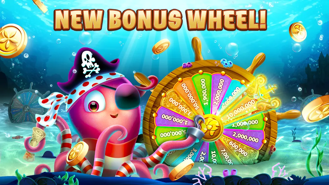 Скачать взломанную Gold Fish Casino Slot Games (Голдфиш)  [МОД Mega Pack] — полная версия apk на Андроид screen 5