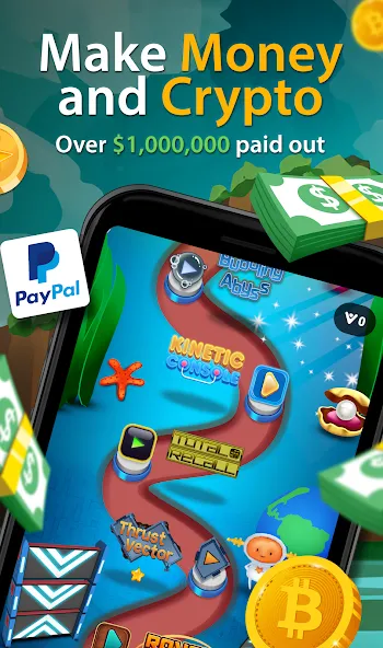 Взлом Big Time Cash — Make Money (Биг Тайм)  [МОД Бесконечные монеты] — стабильная версия apk на Андроид screen 2