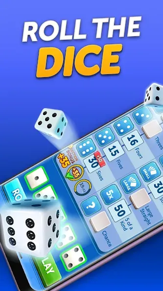 Скачать взлом Dice With Buddies™ Social Game (Дайс вместе с друзьями Социальная игра)  [МОД Menu] — стабильная версия apk на Андроид screen 1