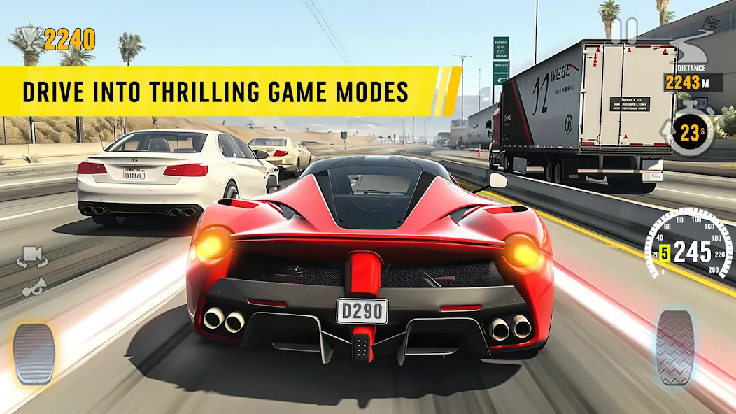 Скачать взлом Traffic Tour: Car Fury (Трафик Тур)  [МОД Unlocked] — полная версия apk на Андроид screen 1