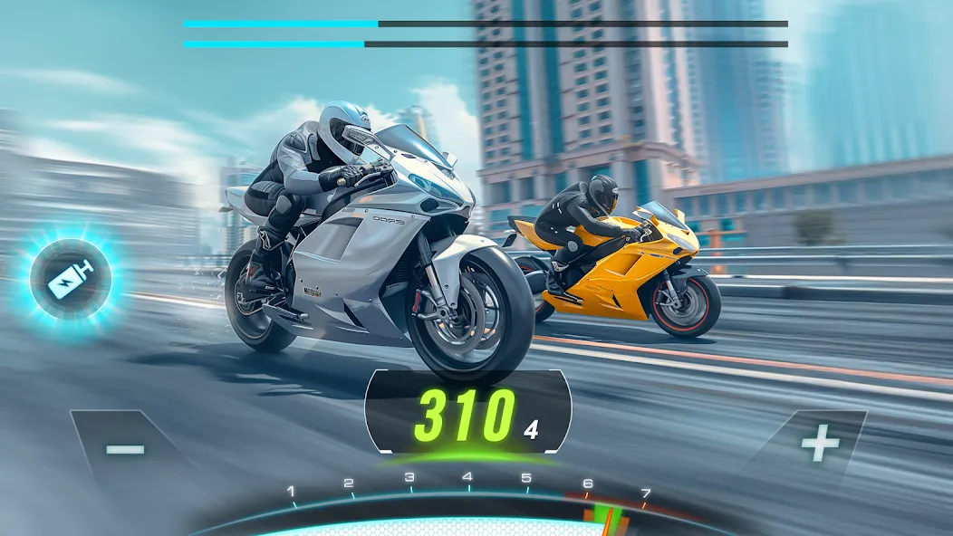 Скачать взлом Motor Bike: Xtreme Races  [МОД Бесконечные монеты] — полная версия apk на Андроид screen 3