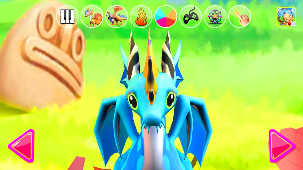 Взлом Talking Dragon Family (Талкинг Драгон Фэмели   )  [МОД Menu] — последняя версия apk на Андроид screen 1