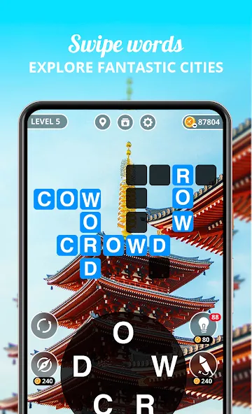 Взломанная Wordwise® — Word Connect Game  [МОД Mega Pack] — полная версия apk на Андроид screen 2