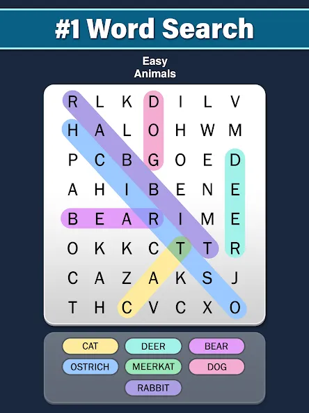 Взлом Word Search: Word Find (Ворд Срч)  [МОД Много денег] — последняя версия apk на Андроид screen 4