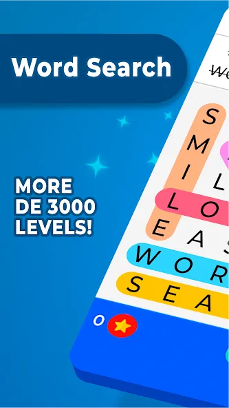 Взломанная Word Search  [МОД Бесконечные монеты] — полная версия apk на Андроид screen 1