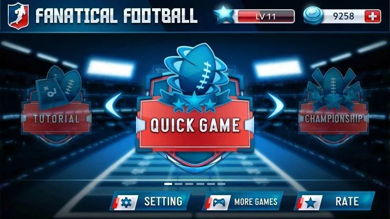 Скачать взлом Fanatical Football (Фанатический футбол)  [МОД Unlocked] — стабильная версия apk на Андроид screen 3