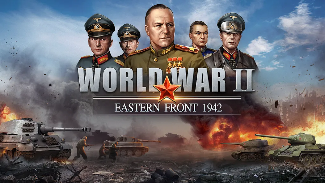 Взлом World War 2:WW2 Strategy Games (Вторая мировая война)  [МОД Бесконечные монеты] — последняя версия apk на Андроид screen 1