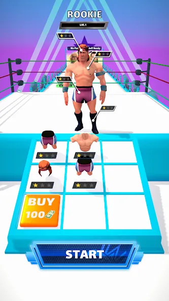 Скачать взломанную Wrestling Trivia Run (Рестлинг Тривия Ран)  [МОД Unlocked] — последняя версия apk на Андроид screen 3