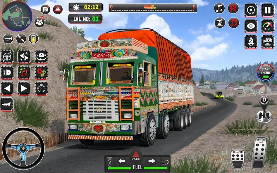 Взлом Indian Truck Drive Truck Games (Индийский грузовой симулятор)  [МОД Бесконечные деньги] — последняя версия apk на Андроид screen 2