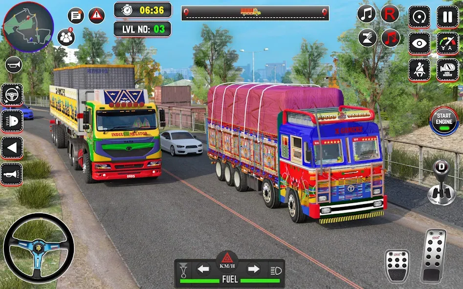 Взлом Indian Truck Drive Truck Games (Индийский грузовой симулятор)  [МОД Бесконечные деньги] — последняя версия apk на Андроид screen 4