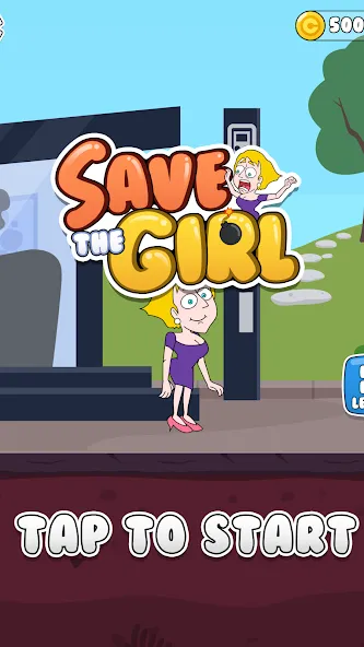 Скачать взлом Save The Girl  [МОД Unlimited Money] — полная версия apk на Андроид screen 1