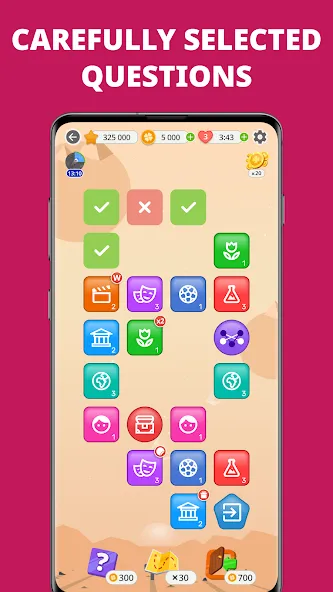 Скачать взлом QuizzLand. Quiz & Trivia game (КвиззЛэнд)  [МОД Menu] — стабильная версия apk на Андроид screen 3