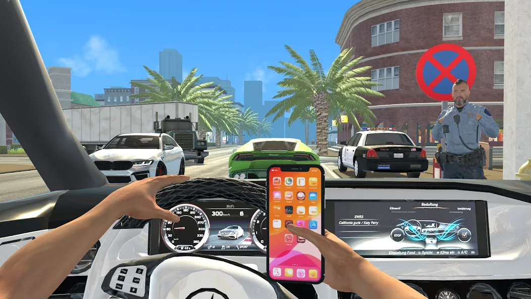 Взлом Car Simulator City Drive Game  [МОД Menu] — последняя версия apk на Андроид screen 4