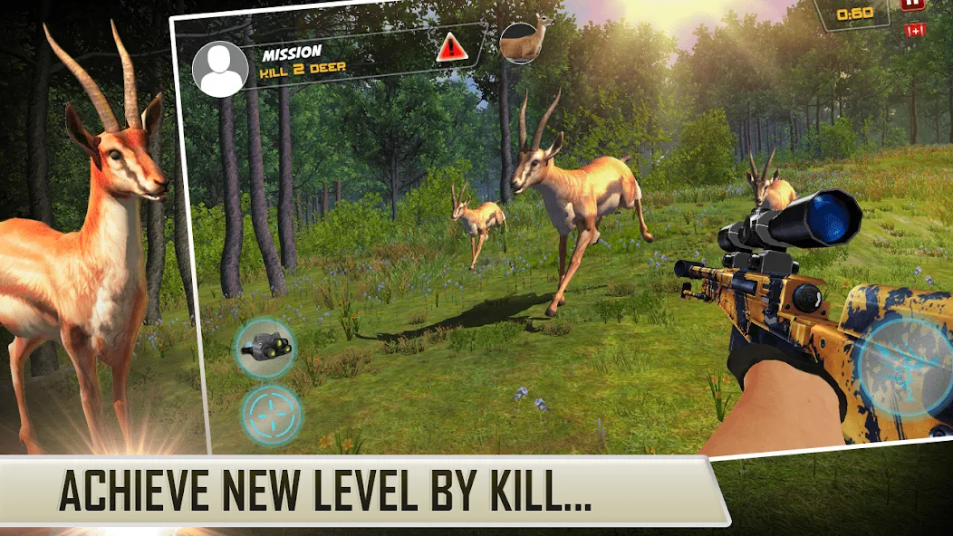 Скачать взлом Dino Hunting Sniper Shooter 3D  [МОД Все открыто] — полная версия apk на Андроид screen 4