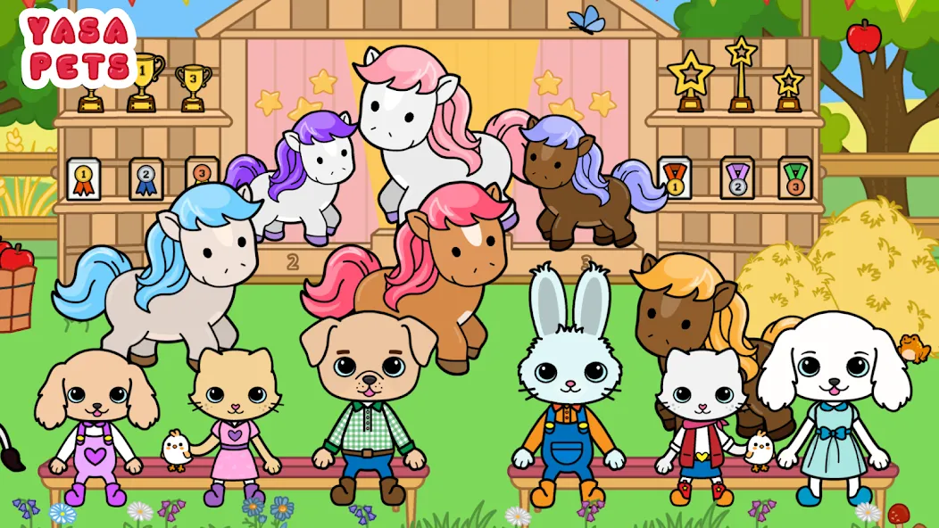 Скачать взлом Yasa Pets Farm (Яса Петс Фарм)  [МОД Menu] — последняя версия apk на Андроид screen 2