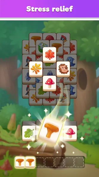 Взломанная Tile Match Puzzle: Triple Game (Тайл Матч Пазл)  [МОД Mega Pack] — последняя версия apk на Андроид screen 2