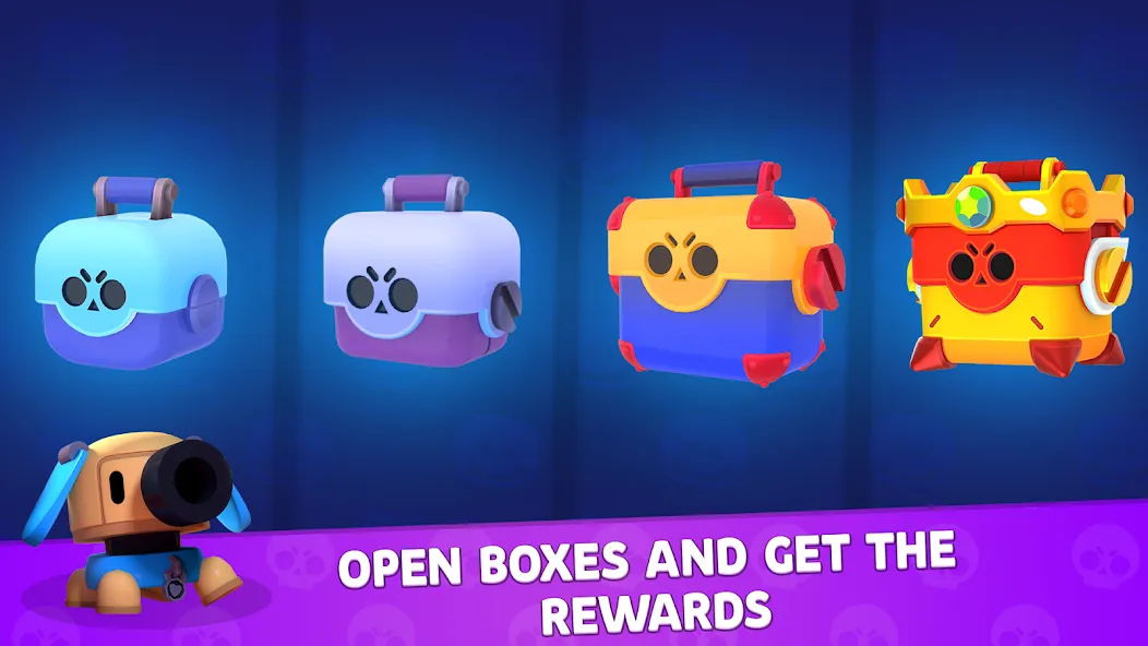 Взломанная Brawl Box Stars Simulator  [МОД Много монет] — стабильная версия apk на Андроид screen 3