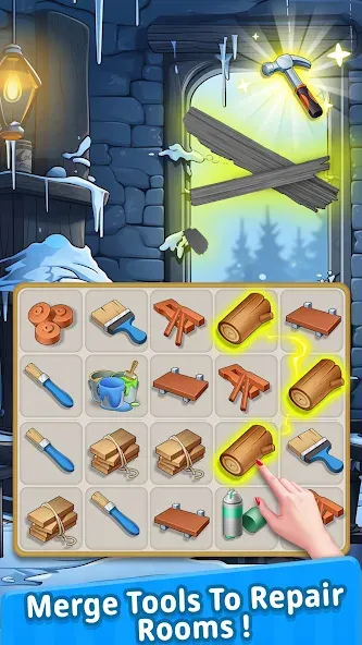 Взломанная Merge Designer — Decor & Story (Мердж Дизайнер)  [МОД Unlimited Money] — полная версия apk на Андроид screen 4