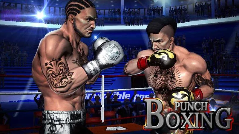 Скачать взломанную Punch Boxing 3D  [МОД Бесконечные монеты] — стабильная версия apk на Андроид screen 1