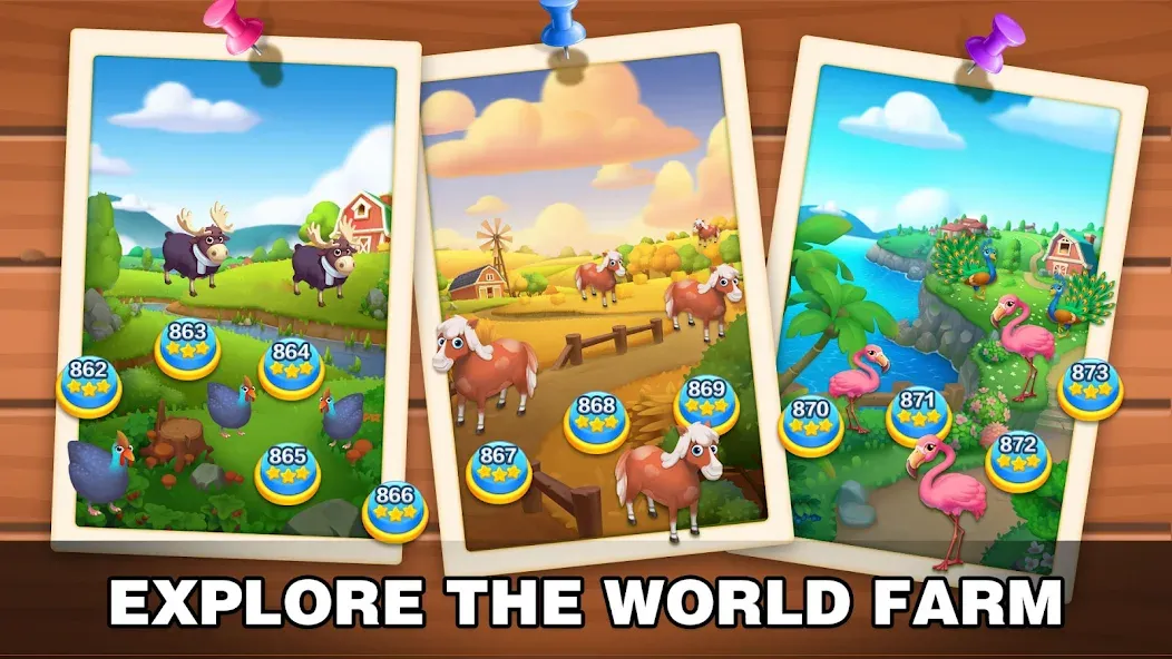 Взлом Solitaire Farm: Card Games (Соляр Фарм)  [МОД Бесконечные монеты] — полная версия apk на Андроид screen 5