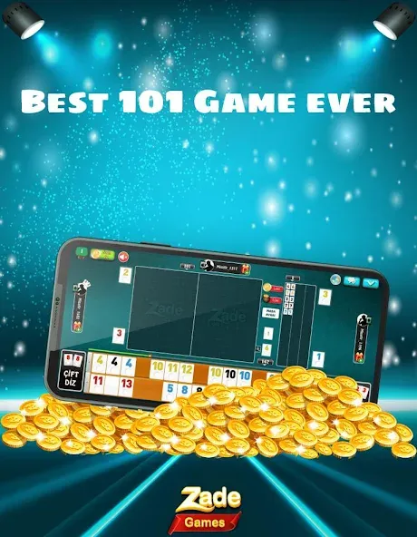 Взломанная 101  Okey Zade Games  [МОД Много денег] — полная версия apk на Андроид screen 2