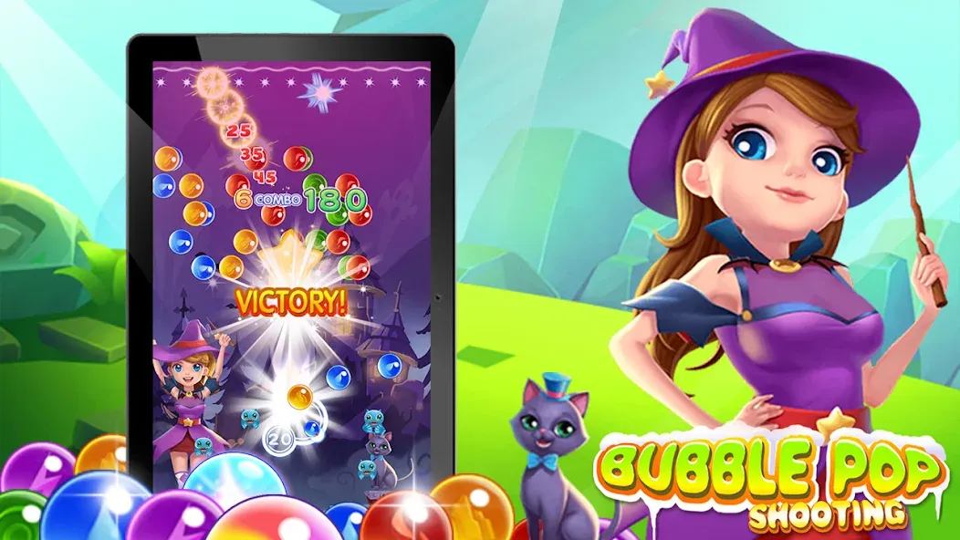 Взломанная Bubble Pop — Classic Bubble Sh (Бабл Поп)  [МОД Unlocked] — последняя версия apk на Андроид screen 5