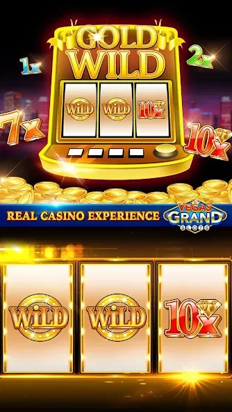 Взлом Vegas Grand Slots:Casino Games (Вегас Гранд Слоты)  [МОД Много денег] — стабильная версия apk на Андроид screen 2