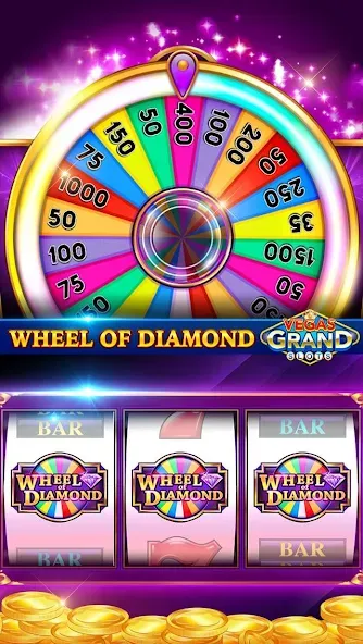 Взлом Vegas Grand Slots:Casino Games (Вегас Гранд Слоты)  [МОД Много денег] — стабильная версия apk на Андроид screen 4