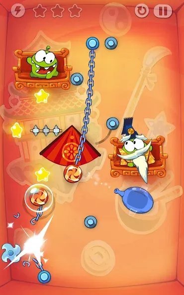 Скачать взломанную Cut the Rope: Time Travel (Сат зе Роуп)  [МОД Menu] — стабильная версия apk на Андроид screen 5