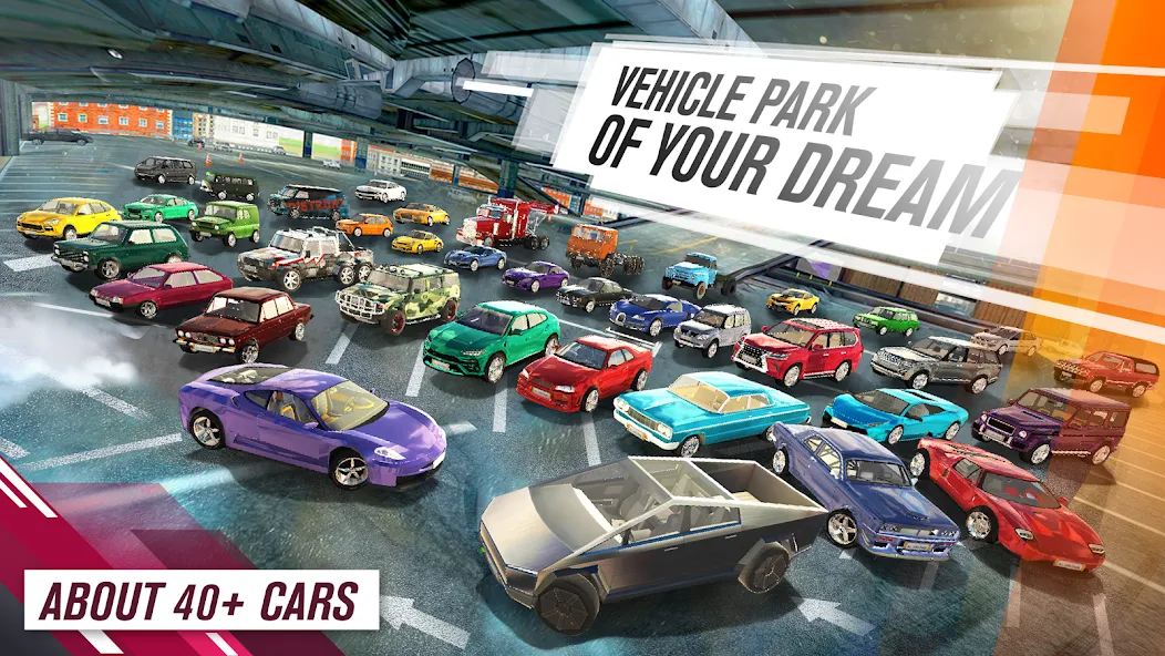 Взломанная All Cars Crash (Олл Карс Краш)  [МОД Unlocked] — последняя версия apk на Андроид screen 3