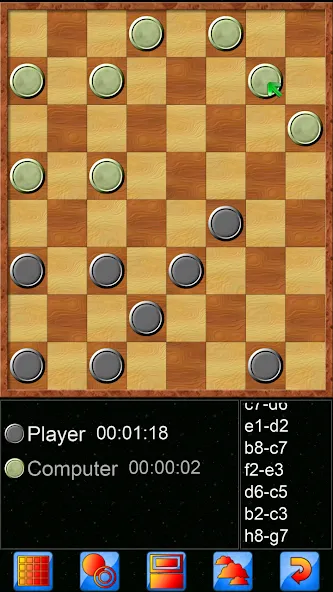 Взломанная Checkers, draughts and dama  [МОД Все открыто] — последняя версия apk на Андроид screen 3