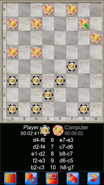 Взломанная Checkers, draughts and dama  [МОД Все открыто] — последняя версия apk на Андроид screen 5